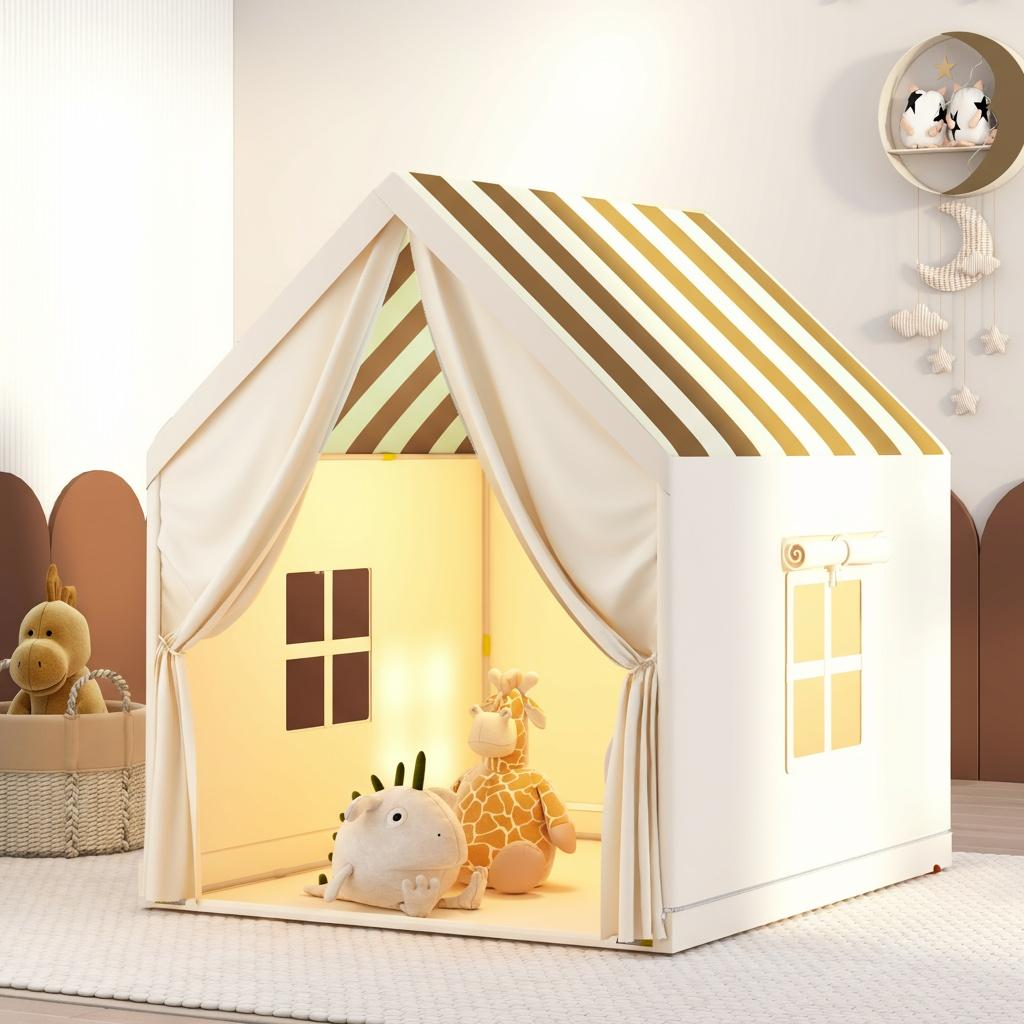 Kids Tent Indoor & Outdoor Toddler Tent Kids Playhouse Tent Chidren Play Tent Large Kids Portable Toy Playhouse Tent Toys