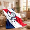 Frankreich Nationalmannschaft Druck Flanell Decke Weich Warm Sofa Bett Überwurfdecke Für Zuhause Büro Schlafzimmer