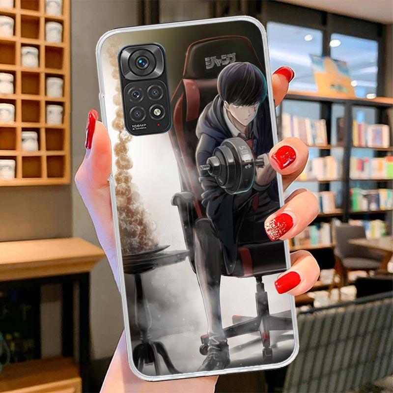 Mashle Magic And Muscles Cover Phone Case For Xiaomi Redmi Note 15 14 13 12 11 10 Pro Plus 14S 12S 11S 11T 11E 10S Soft Fundas S