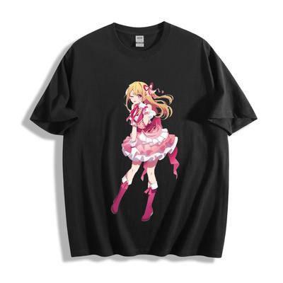 Ruby Hoshino Idol Anime T-Shirt – Magical Pink Idol Graphic Unisex Tee