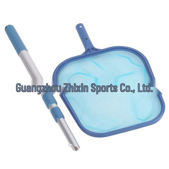Three-Section Pool Skimmer Net with Snap-Button Pole