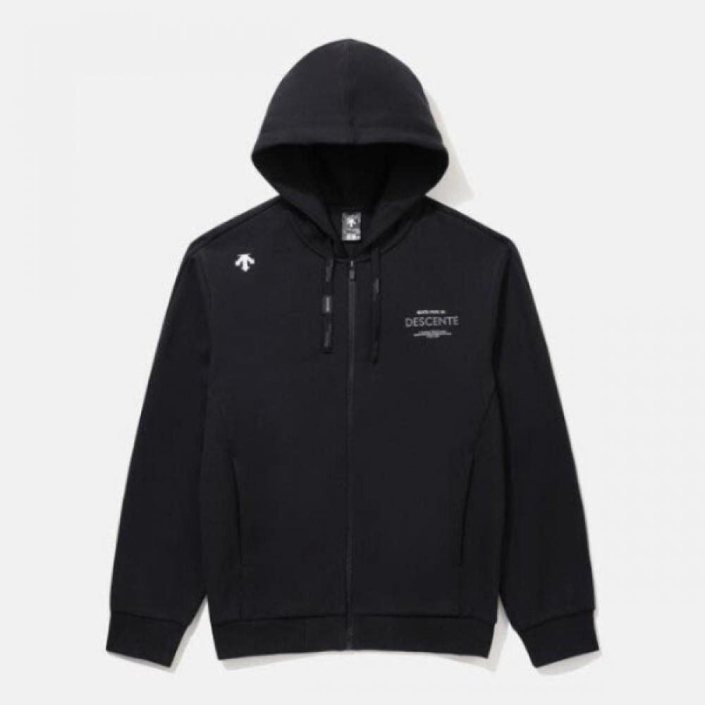 

Descent Hood Zip Up Cqk Sq123uft21 Blk Graphic Hoodie Zip Up Black 100