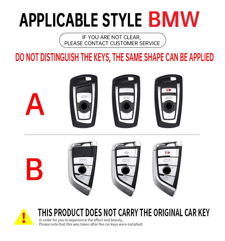 Compatible BMW Key Case for 1, 3, 5 Series, GT, X1, X3, X4, X5, X6, X7 Blade 530
