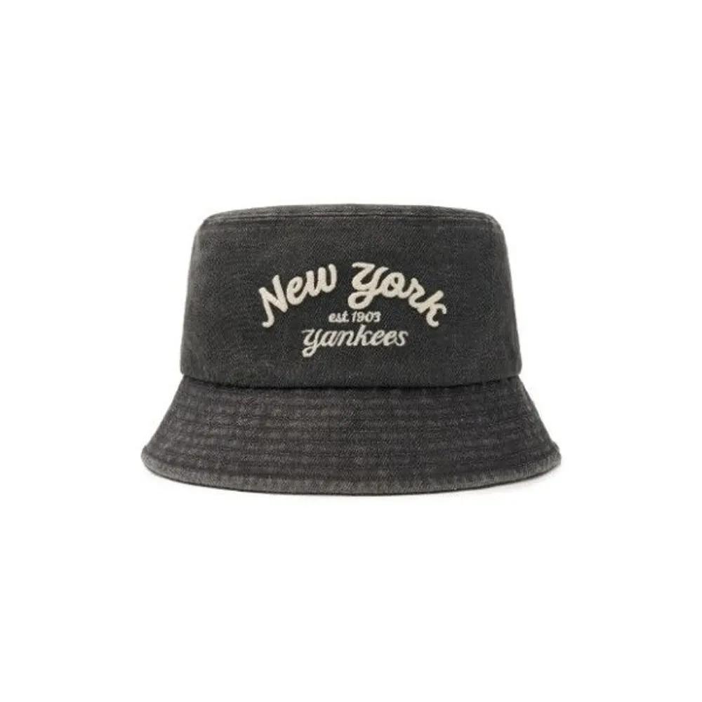 [MLB] Cap JQT 3AHTDS14N-50CGS Varsity Lettering Colored Denim Bucket Hat New York Yankees 57
