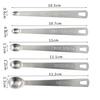 Kitchen Measuring Spoons Tool High quality 10.5cm 5PCS Stainless Steel