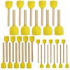 30-Piece Children's Round Sponge Stamp Brush Set for Art Crafts