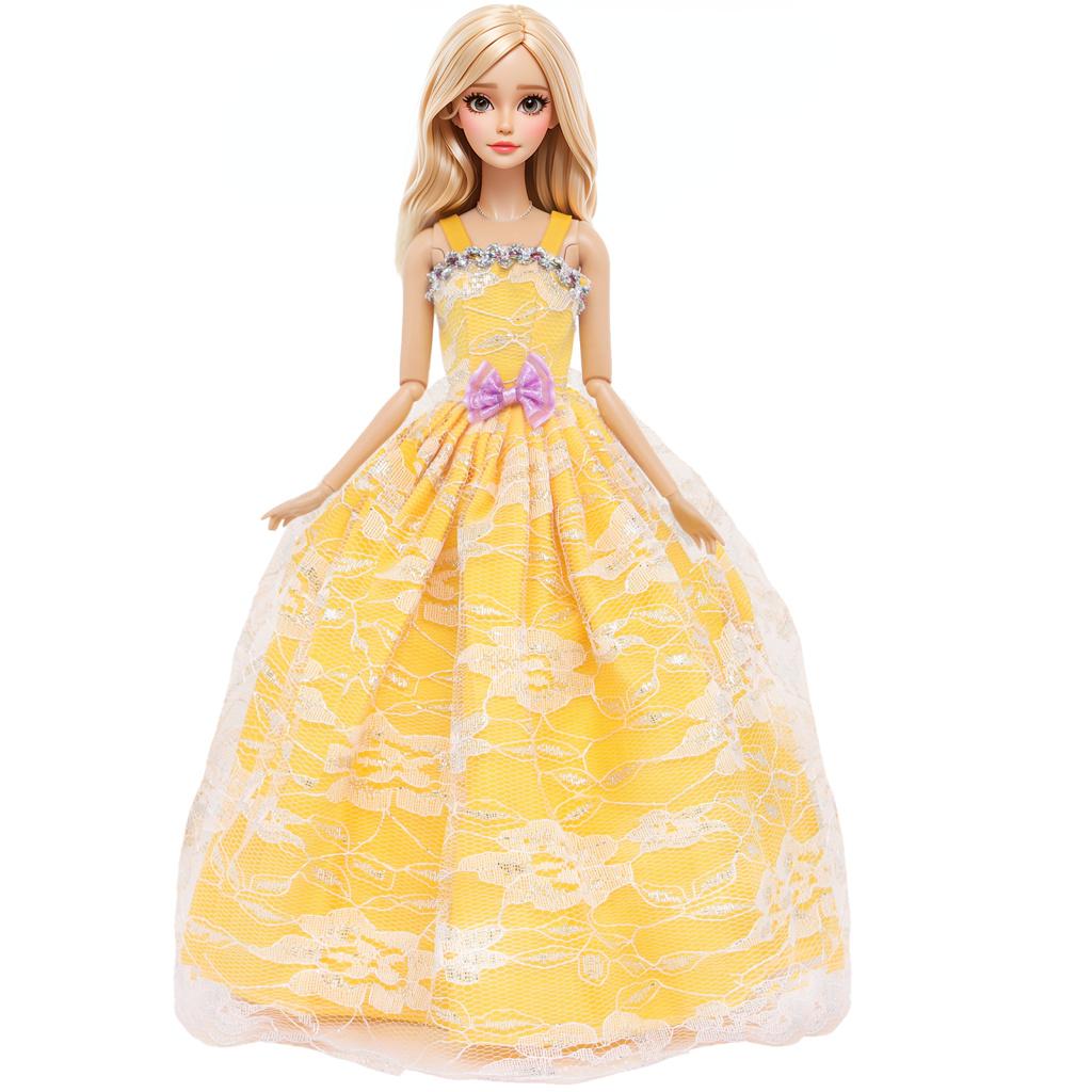 

Модное кукольное платье для куклы Барби, одежда для свадебной вечеринки, платье 11,5 , аксессуары для куклы-девочки, детская игрушка в подарок