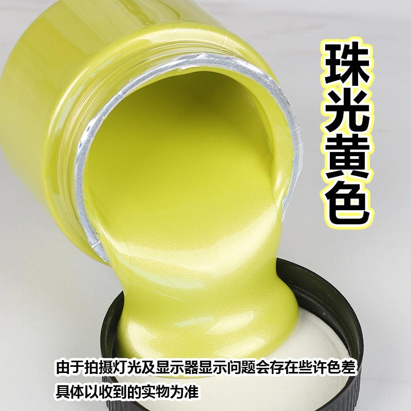 100/300ml Pearlescent Metallic Pigments Artists Standing Studio Training Wall Painting Pigments