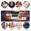 Fox Fantasy Xl Gaming Mouse Pad Nonslip Rubber Base Stitched Edge Waterproof Desk Mat For Pc Laptop Gamer Office Computer Accessories C927310