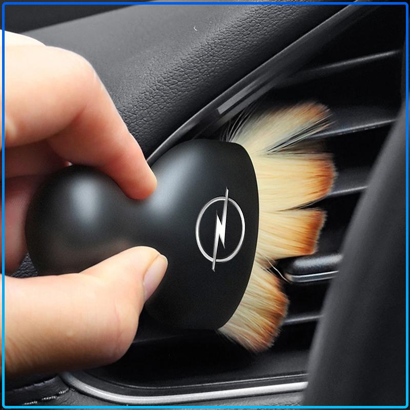 Salida de Aire Acondicionado Limpieza Cepillo Suave Toalla de Coche Herramientas para Coche Para Opel Astra H G Corsa Insignia Astra Antara Meriva Zafira Interior