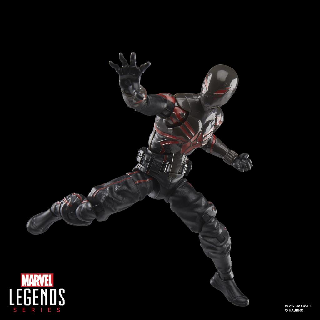 Hasbro Marvel Legends Series Gamerverse Miles Morales Brooklyn 2099 2 Joc Video de Colecție Figurină de Acțiune 15cm G0839 Costum Autentic, Spider-Man