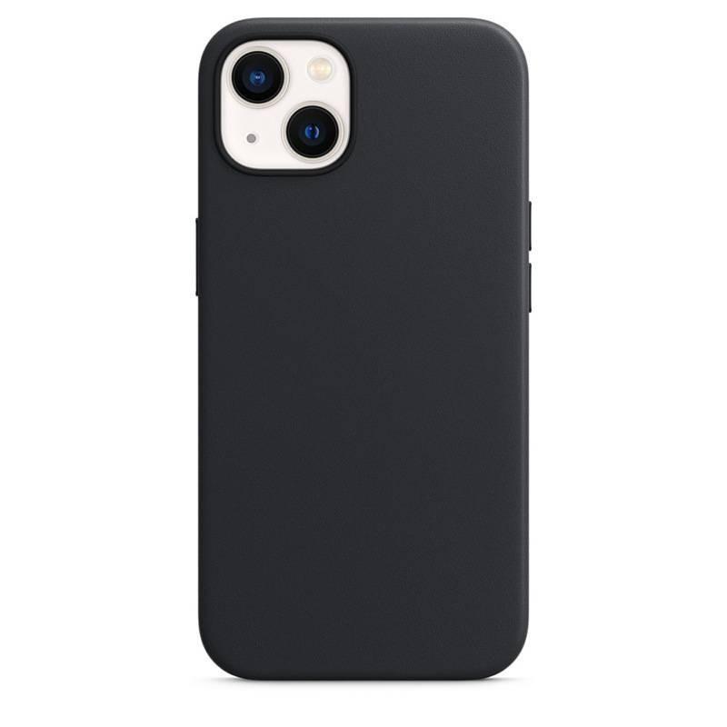 

Элегантный чехол для 15 Pro из черной искусственной кожи Midnight Black с сильным магнитным притяжением и анимацией логотипа для максимальной защиты чёрный