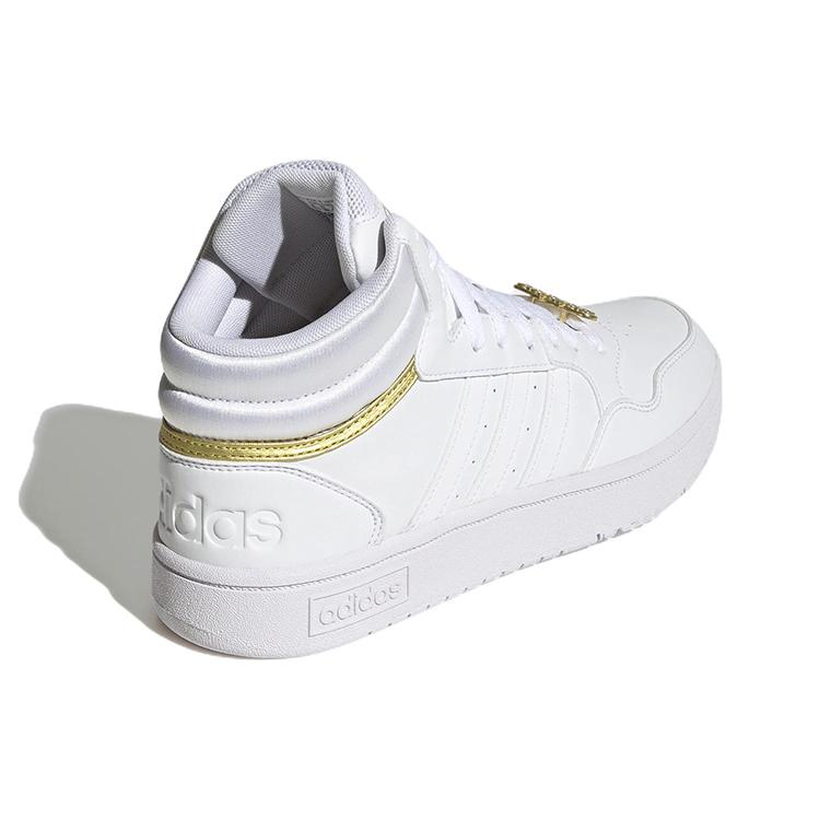 Adidas Hoops 3.0 Mid Classic Shoes 'Gold Metallic' Women's GY4752