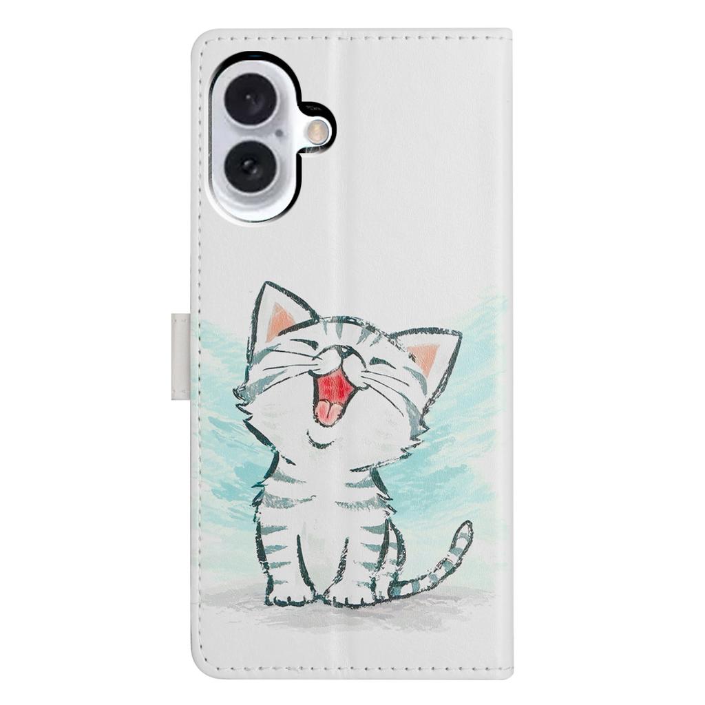 Adorable Kitten Pattern PU Leather Wallet Phone Case for iPhone,Samsung,Xiaomi Redmi,Motorola,Blackview,Oppo,Huawei,Honor,Google,ZTE,Ulefone,TCL