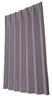 Univer Blackout Drape 100cm Wide X 105cm Set of 2 Curtains, Colore, Purple, Long,