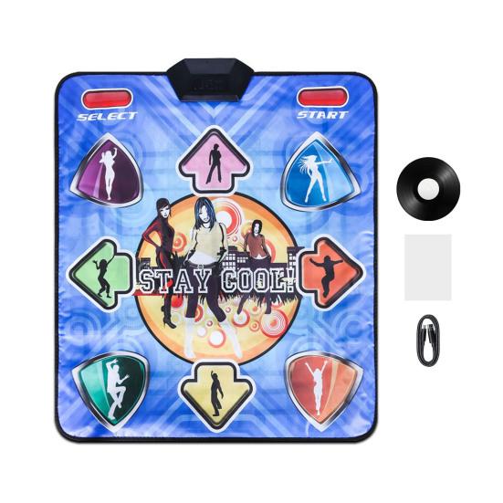 Діти Дорослі Танцювальний килимок 3 ігрових режими USB Танцювальний килимок Водонепроникний нековзкий ПВХ Електронна музика Танцювальний килимок для кроків Малюки Хлопчики Дівчата Різдвяний подарунок на день народження