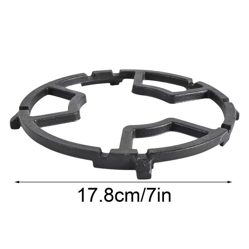 Non Slip Iron Stable Wok Ring Cast Iron Stove Trivets For Kitchen Wok Cooktop Range Pan Holder Stand Stove Rack Milk Pot Holder