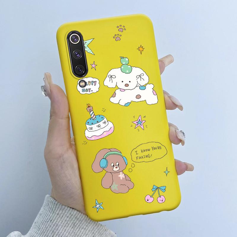 For Xiaomi Mi 9 SE Case Cute Cartoon Panda New Patterned Silicone Matte Soft Protection Cover For Xiaomi Mi 9 Mi9 SE Phone Cases