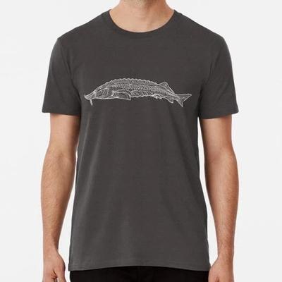 Sturgeon Mosaic Size S To 5XL Made In the USA T Shirt