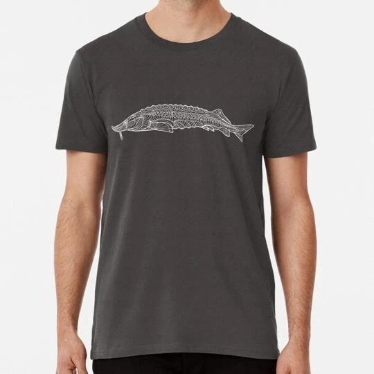 

Sturgeon Mosaic Size S to 5XL Made in the USA T shirt 3XL