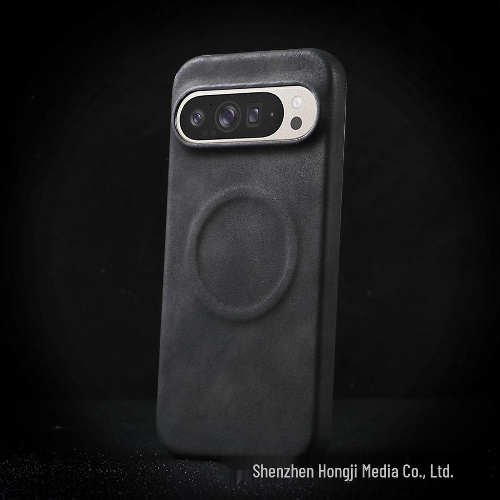 Google Pixel 10 Lammleder Magnetische Anti-Drop Halbumhüllende Hülle