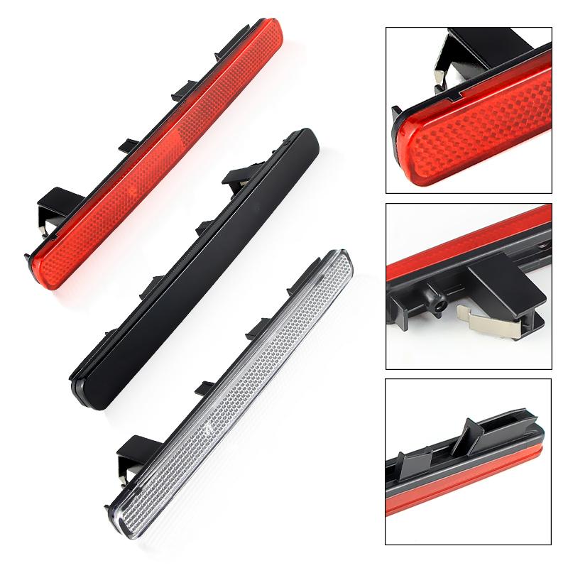 2pcs Rear Bumper Reflector Light Only Shells No Bulbs for Acura TSX Sedan for Honda Accord 8 MK8 Saloon 2008-2015 EU Version