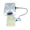 Super Large Magnifier White Light Fresnel Magnifying Lens 4X Reading and Reading Hose Desktop Clip On Magnifying Glass