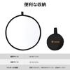 TARION Reflector 80cm Round Foldable Light Reflection Reflector 5 Colors Gold Silver White Black Semi-transparent