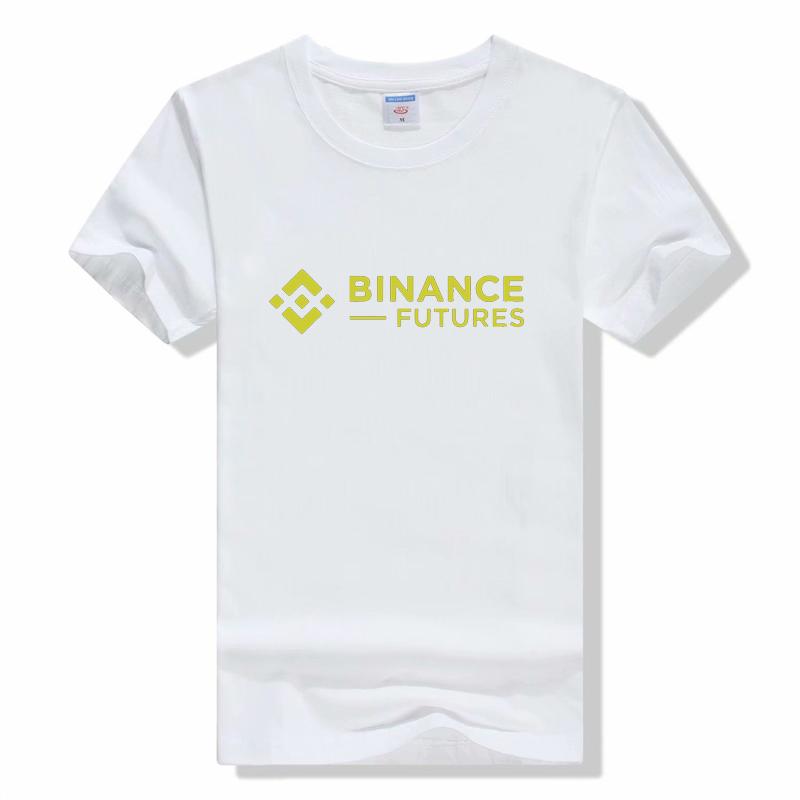 

Футболка Binance Coin Cryptocurrency Miners, модные повседневные топы с круглым вырезом и рукавами, футболка унисекс XL