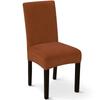 Soft Velvet Dining Chair Cover Stretch Parson Chair Slipcovers Thick Solid Fabric Washable Seat Protectors Banquet Wedding 1pc