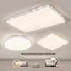 Yuzhuxun Kwadratowa Lampa Sufitowa LED z Imitacji Kryształu