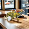 New Creative Colorful Cheetah Animal Crafts Home Living Room Ornaments Entrance TV Cabinet Decoration European Style