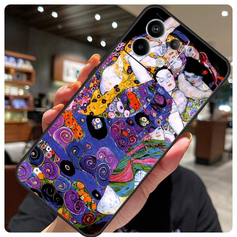 

Starry Night Klimt Kiss Case For Xiaomi Redmi Note 14 10 11 12 13 15 Pro Plus Cover For Redmi 15 15C 14C 10C 12C 13C Redmi Note 15 5G