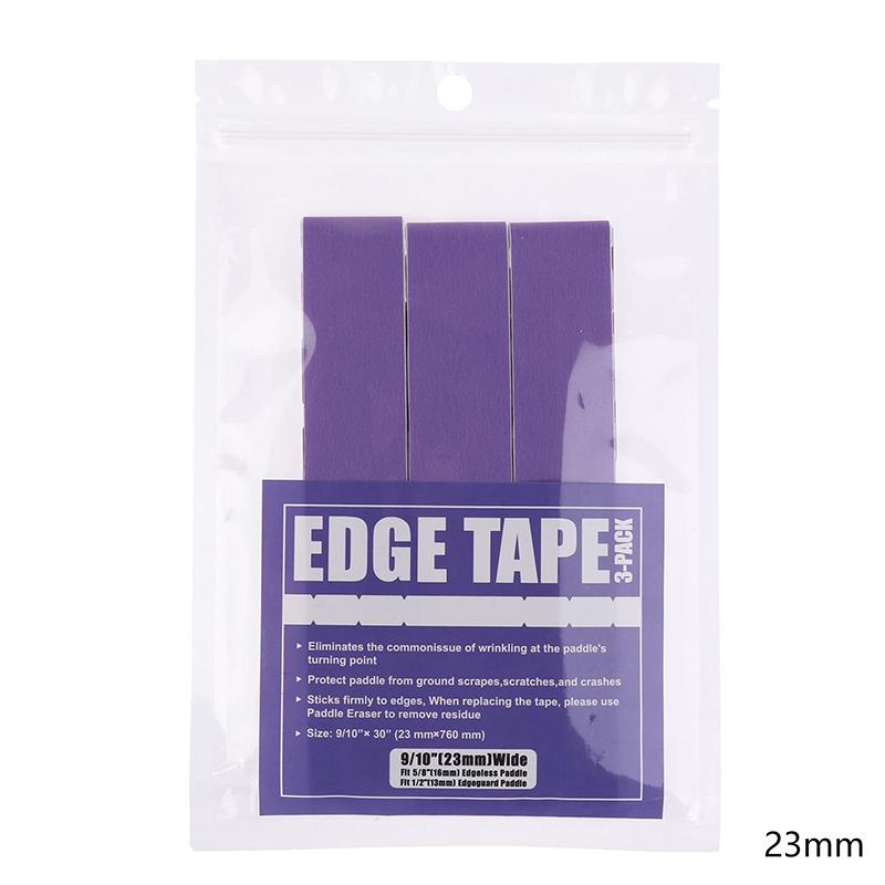 3Pcs Pickleball Racket Edge Sticker Paddle Head Edge Tape Sticker Reduce Impact And Friction Prevention Frame Protective Tape