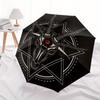 Devil Horns: Cool Graphic Design for T-ShirtsUmbrella, Portable 3-Fold Compact Umbrella,Christmas Gift ES508
