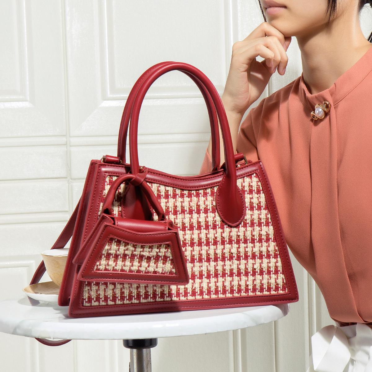 

Red wedding bag, bridal bag, 2024 summer new trendy high-end wedding bag, commuter light luxury women s bag красный