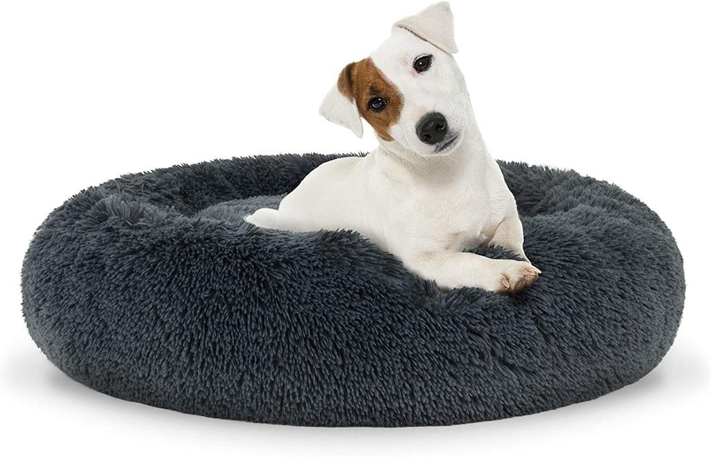 Plush Bed M 60cm - Dark Gray