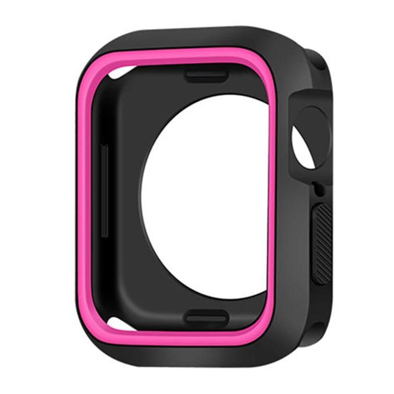 Case for Apple Watch 9 8 7 6 SE 5 3 Bumper Cover Protection Shell Cover Accessories IWatch 42MM 41MM 38MM 45MM 44MM 40MM Case