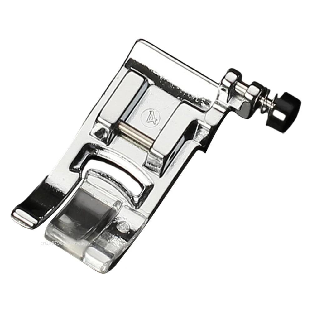 1 Stück Universeller Zickzack-Nähmaschinen-Nähfuß Edelstahl-Nähfüße Haushalts-DIY-Nähzubehör