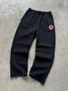 Men's Casual Sports Velvet Zip Hoodie & Wide-Leg Pants Two-Piece Set