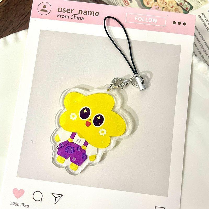 

Thai CP AouBoom Aoun Boom Cosplay Keychain Unisex Kawaii Acrylic Pendant Phone Chain Keyring Key Chain Bag Accessories Gift Prop