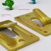 Electric Water Heater Round Hook Mounting Plate Installation Mockup with a Load Capacity of 80L, Water Heater Bracket Fixed on Hollow Wall Hook