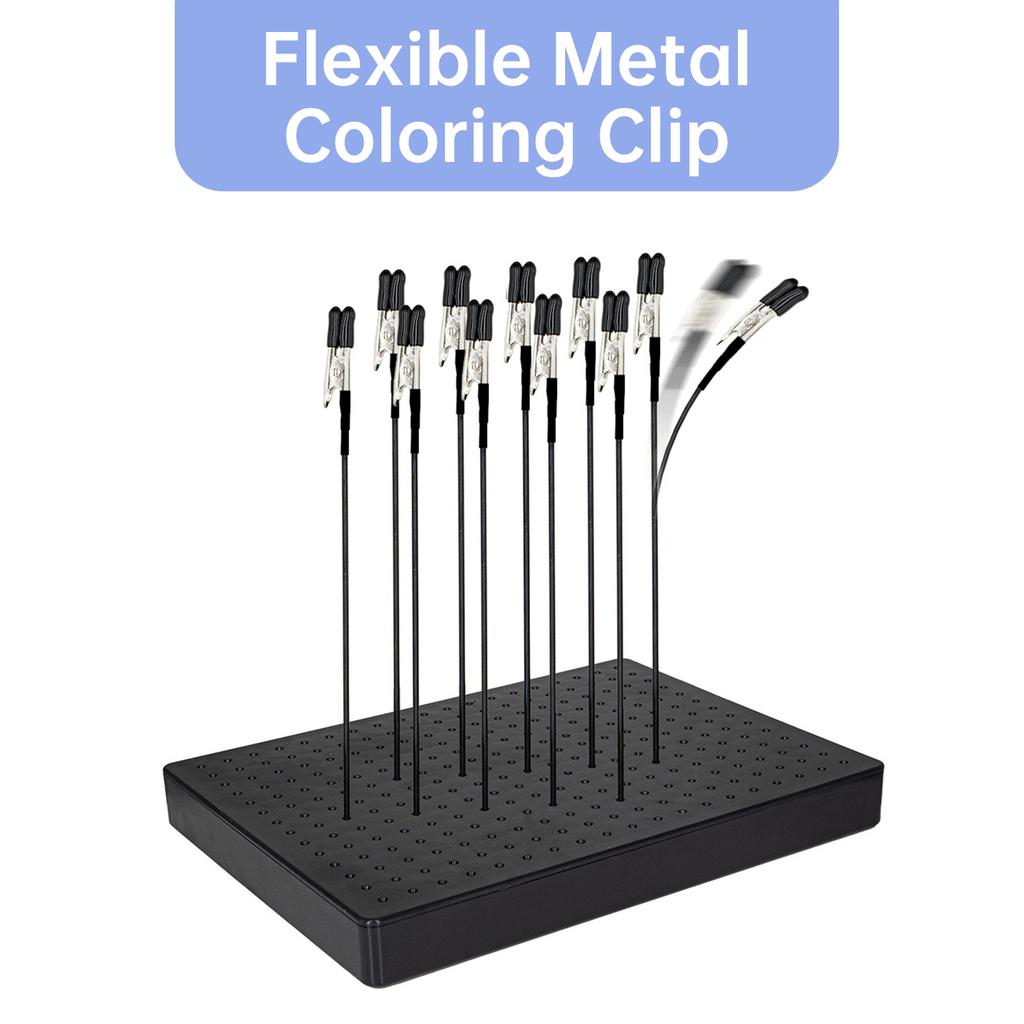 Model Painting Stand Base Holder and Bendable Alligator Clip Sticks Set Airbrush Hobby Tools Accessories for Crafting