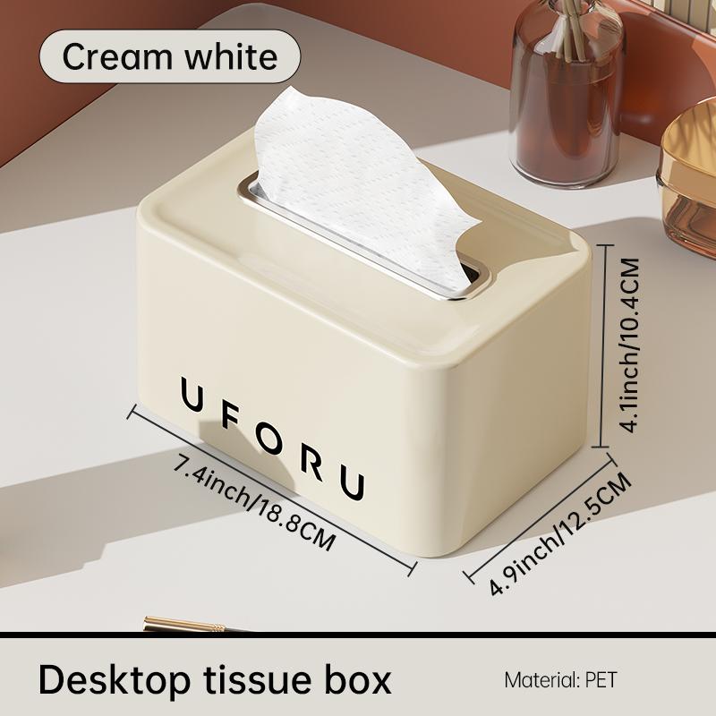 

UFORU Spring paper towel box household living room table paper box, creative personality high-grade light luxury desktop box