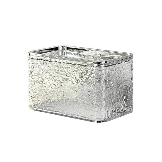 

Настенный герметичный диспенсер для салфеток Водонепроницаемый пылезащитный держатель для бумажных полотенец Прозрачный прочный контейнер на клейкой основе для ванной комнаты A