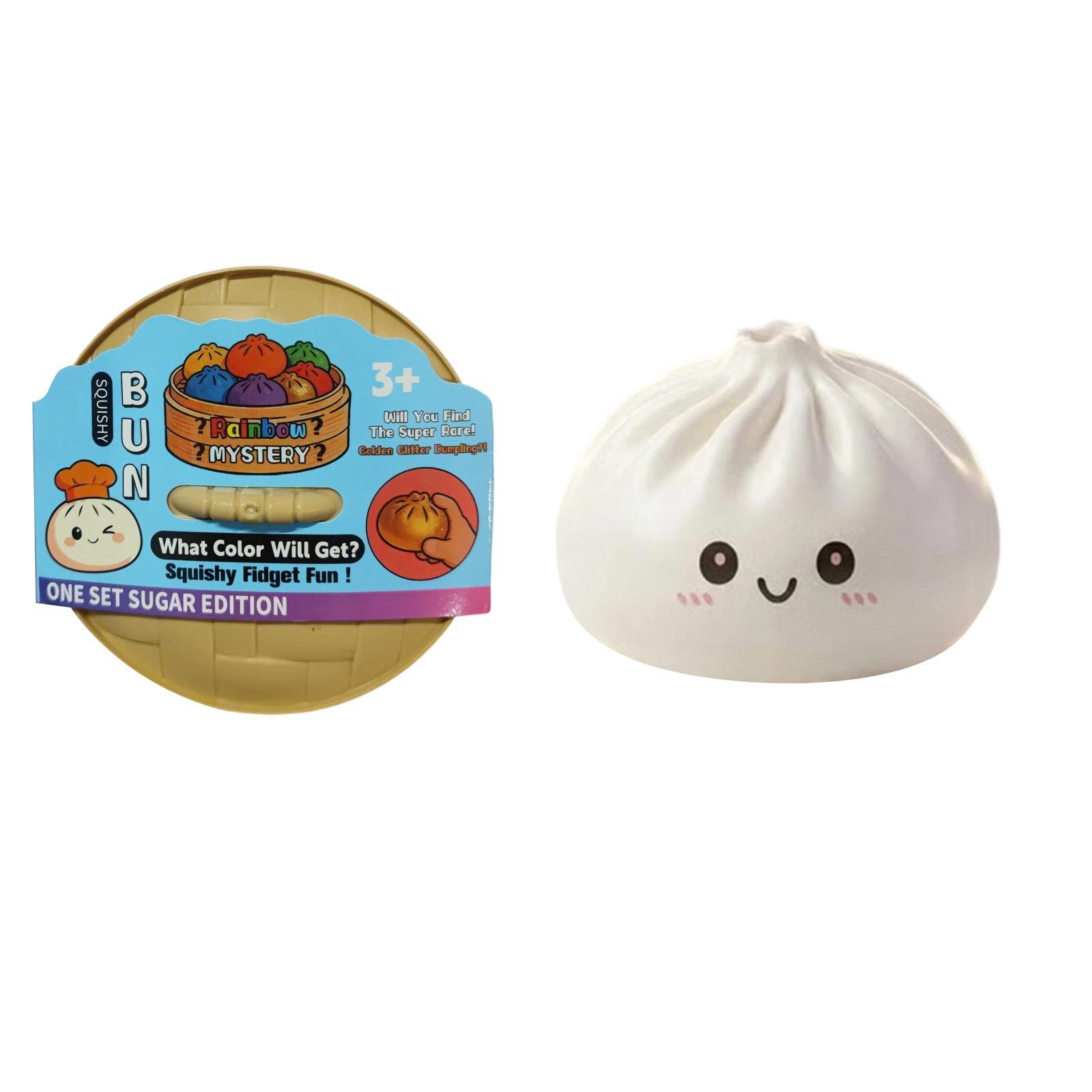 

Extra Large Squeezable Steamed Bun Toy - Realistic Steamed Bun One Size білий