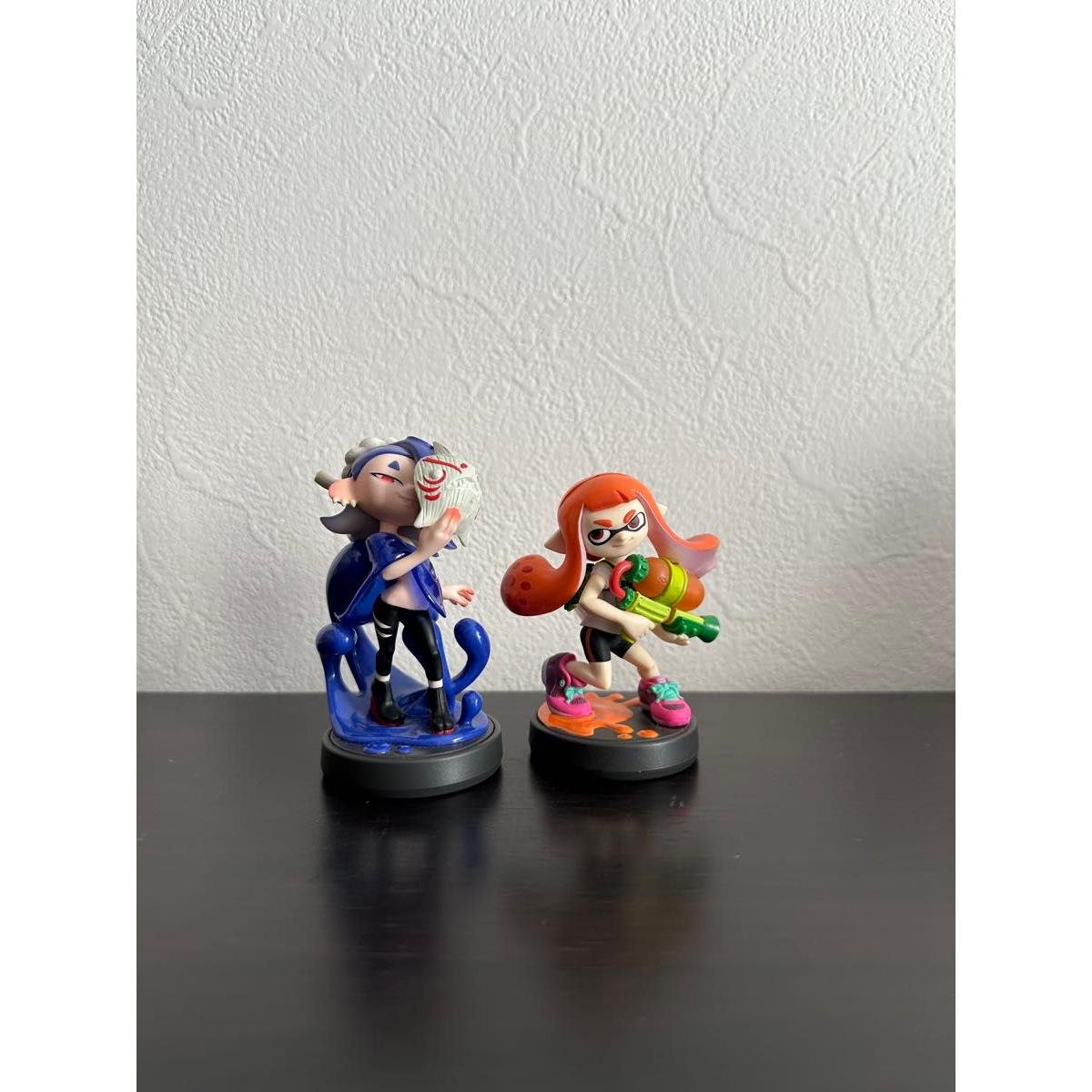 Used Splatoon amiibo amiibo girl orange fuuka Splatoon amiibo