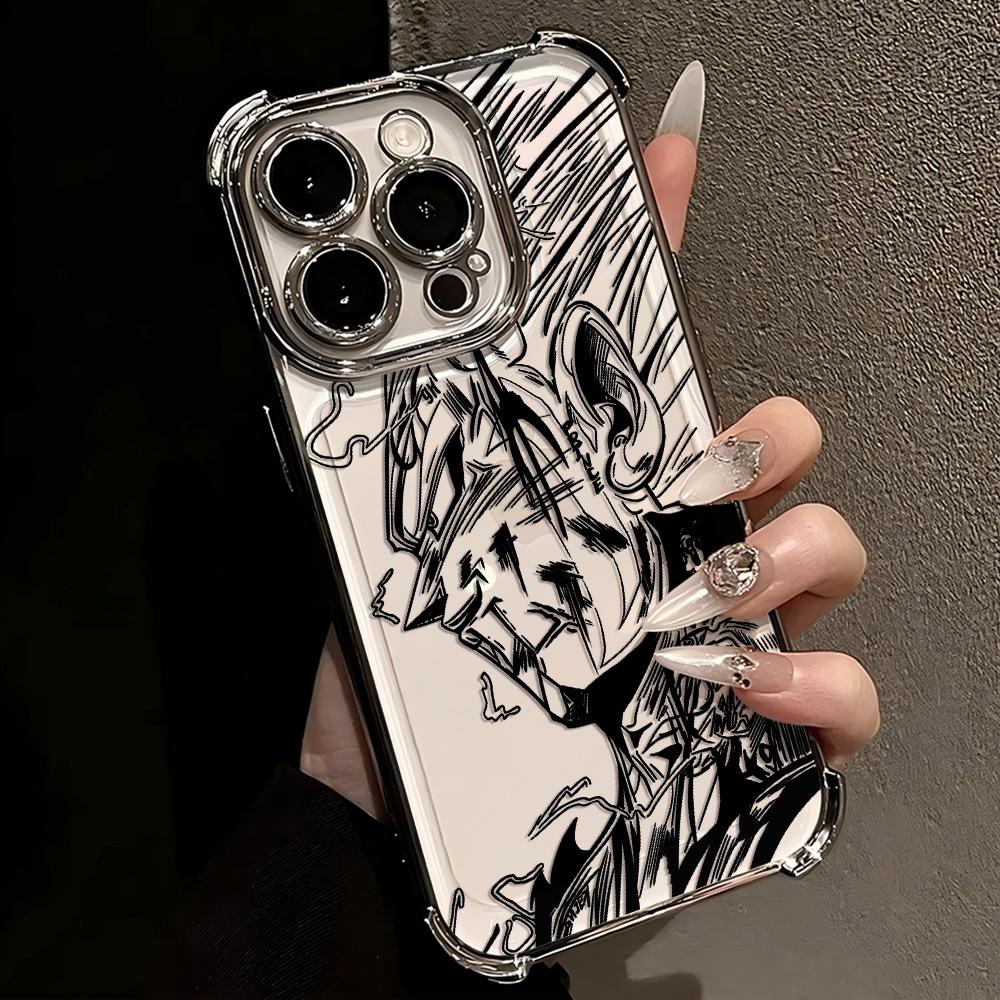 

Anime Black Sons Gokus Hot Plating Phone Case For IPhone 17 17e 16e 16 15 14 13 12 11 Pro Max X XR XSMax 8 Mini Air Plus Airabag iPhone 11