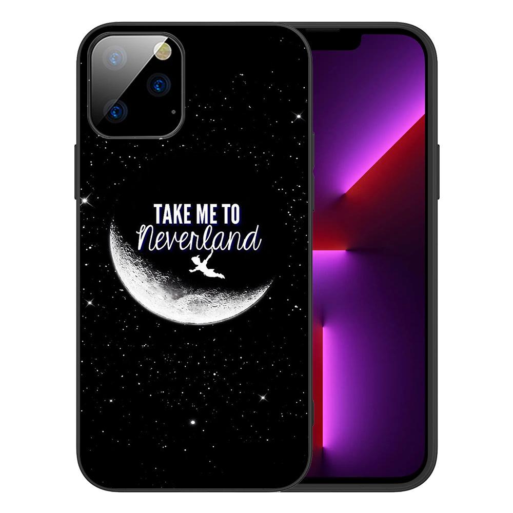 Applicable To IPhone16 Starry Sky Scenery Mobile Phone Case, New Moon Star Universe Couple Literary Mobile Phone Case