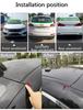 5M Car Windshield Waterproof Seal Edge Trim Rubber Soundproof Weatherstrip Black